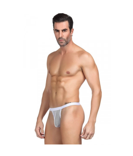 String homme blanc résille