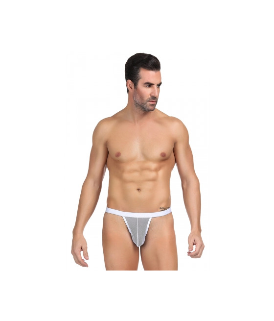 String homme blanc résille