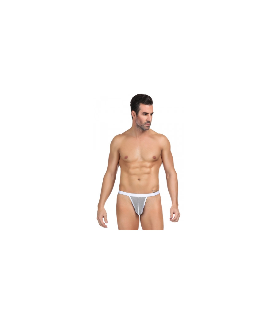 String homme blanc résille