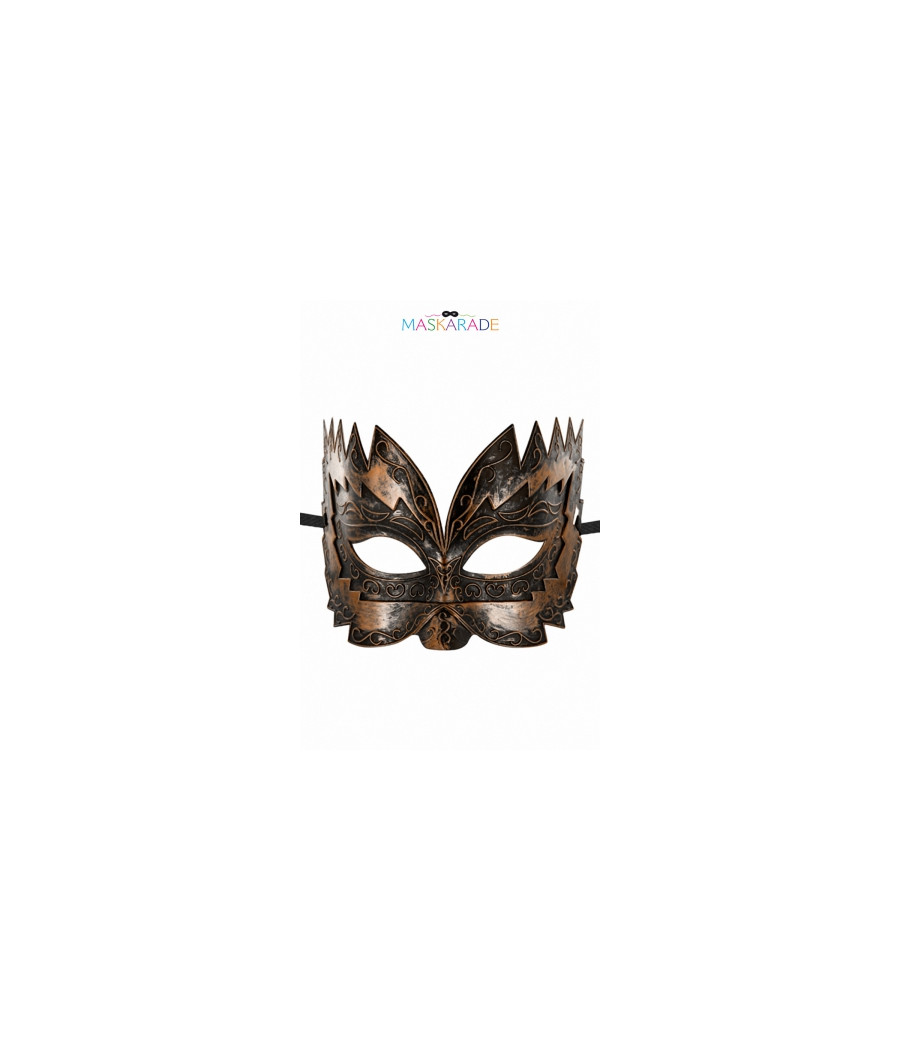 Masque semi-rigide cuivré Don Giovanni Masque semi-rigide cuivré Don Giovanni