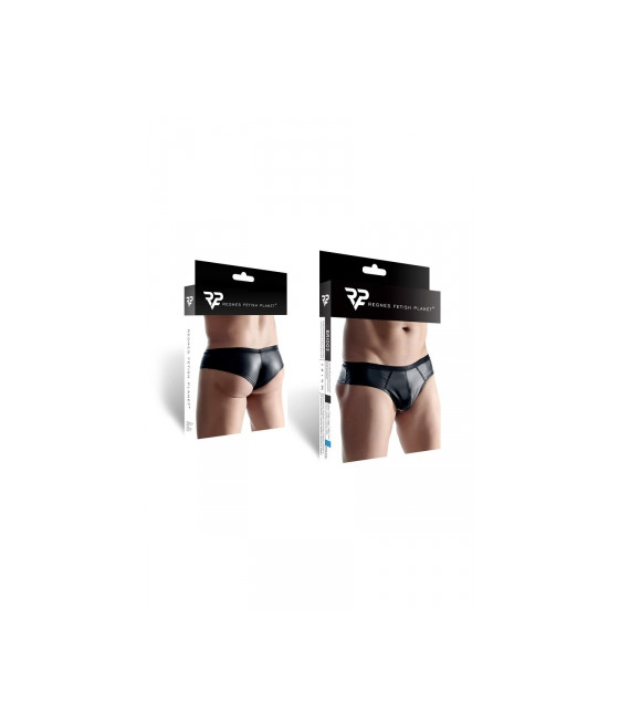 Slip noir wetlook - Regnes