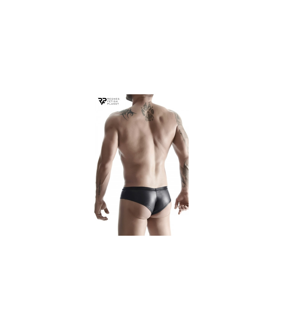 Slip noir wetlook - Regnes