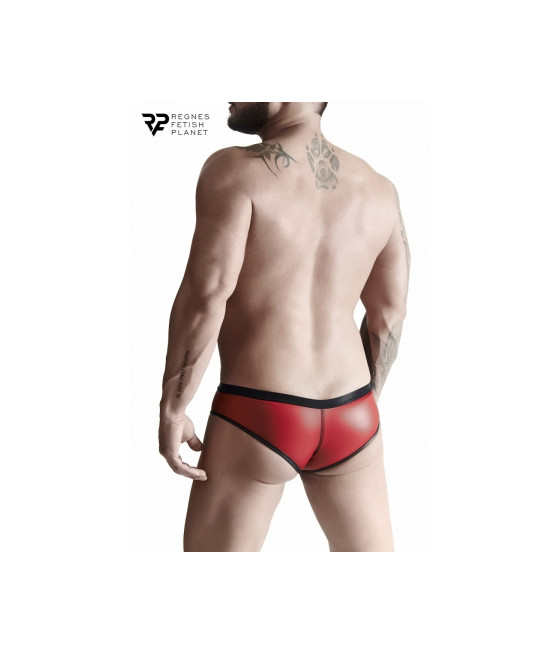 Slip rouge wetlook - Regnes