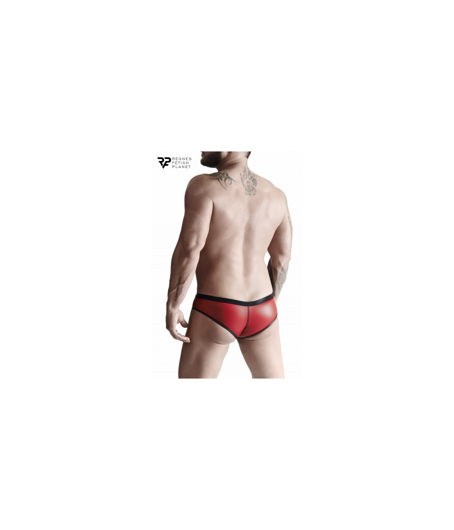 Slip rouge wetlook - Regnes