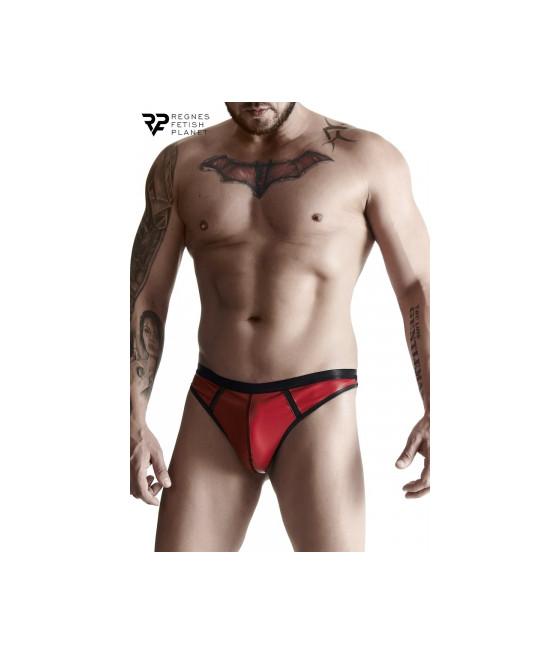 String en wetlook rouge - Regnes