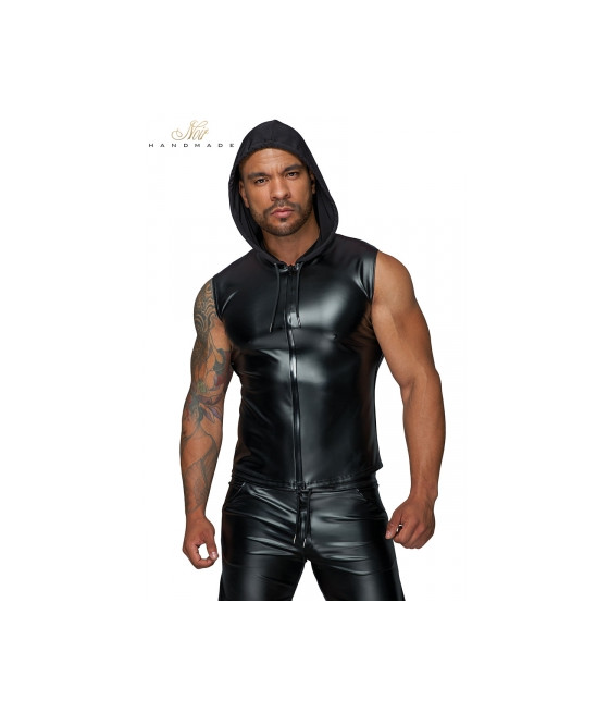 Veste à capuche sans manches H062