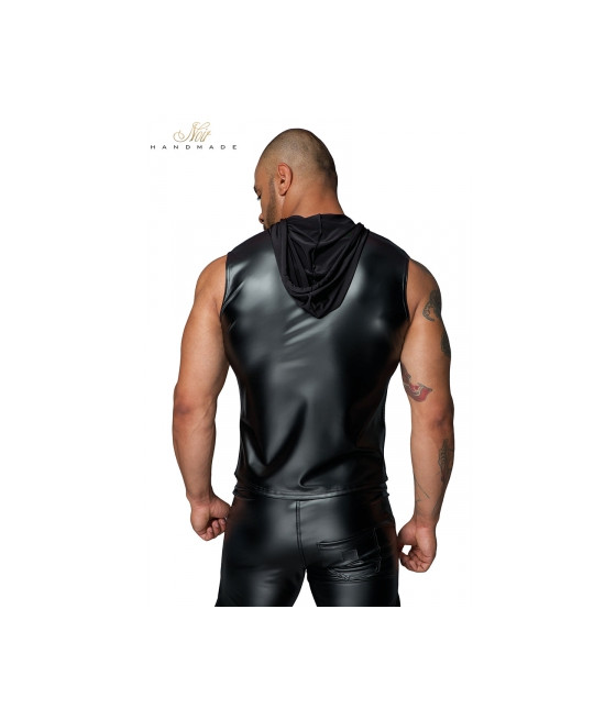 Veste à capuche sans manches H062