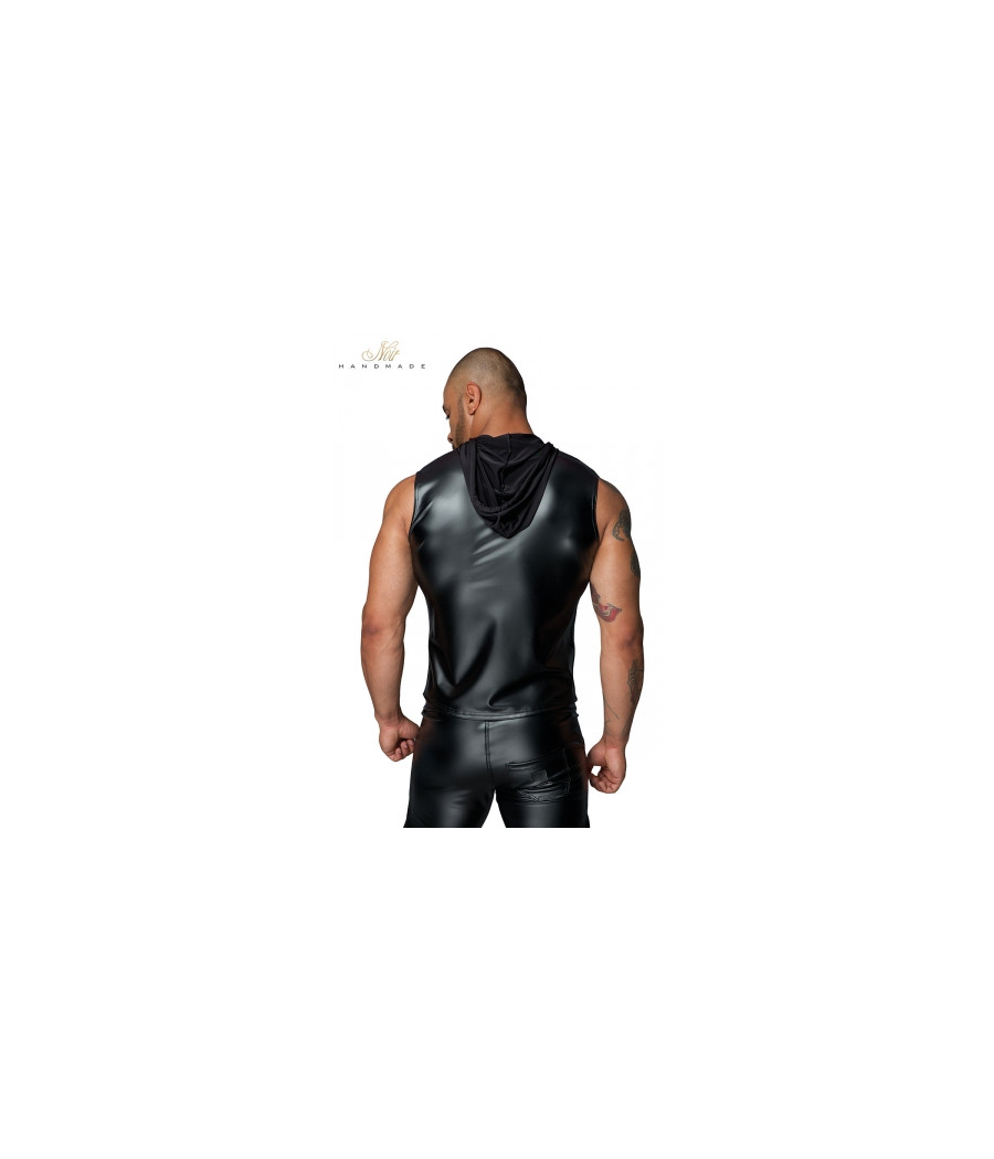 Veste à capuche sans manches H062