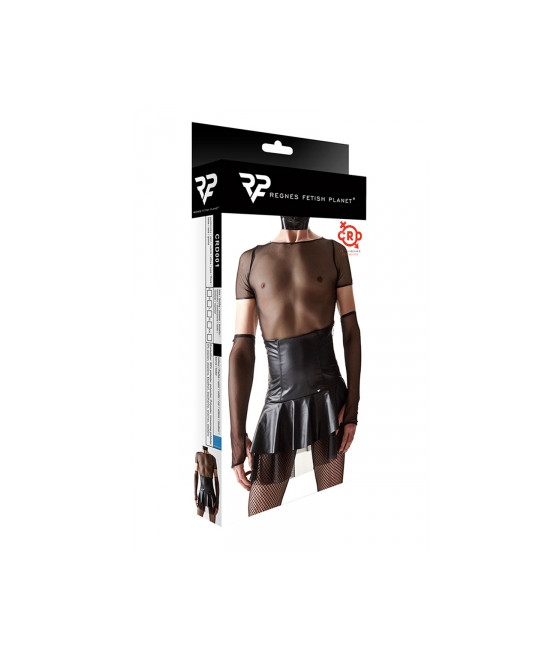 Jupe noire taille haute - Regnes