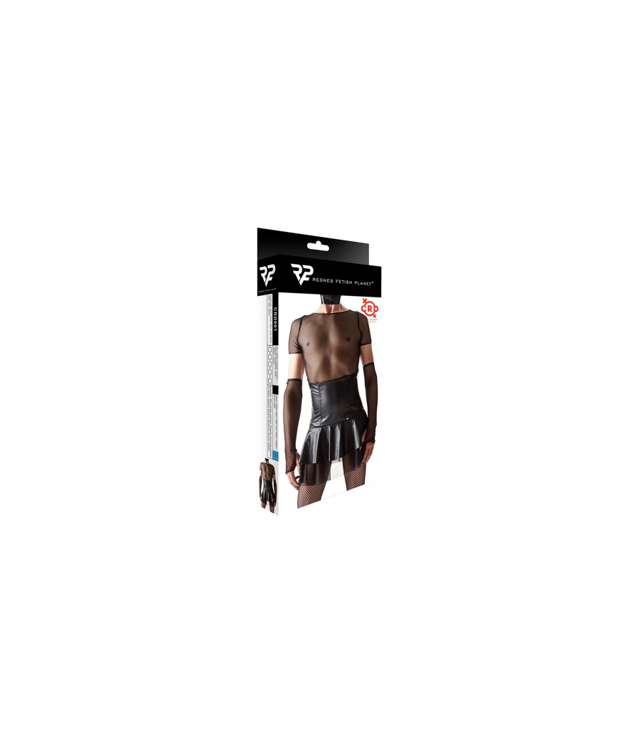 Jupe noire taille haute - Regnes
