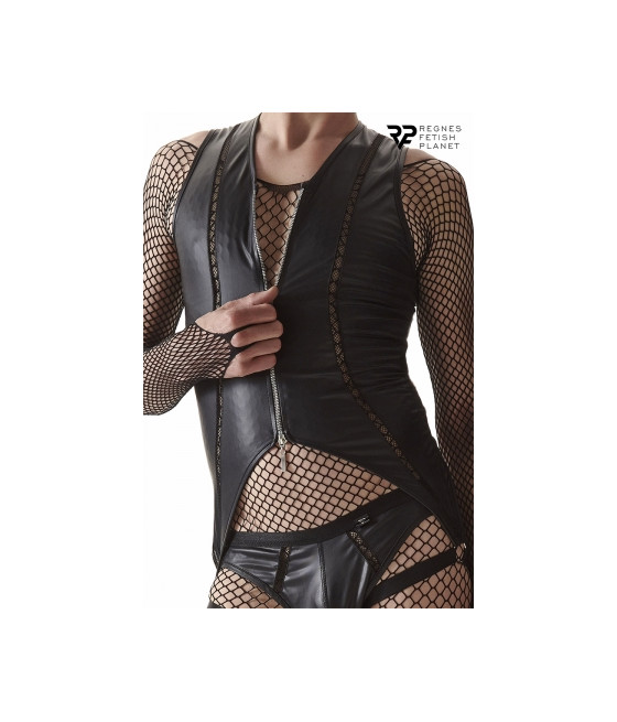 Body ouvert à zip - Regnes
