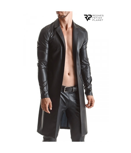 Manteau long wetlook Sergio - Regnes