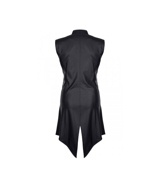 Veste longue sans manche wetlook Marco - Regnes