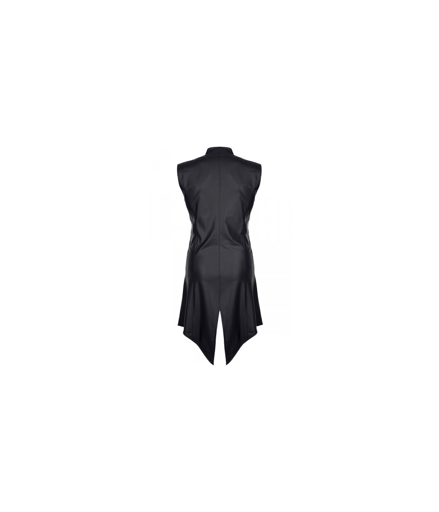 Veste longue sans manche wetlook Marco - Regnes
