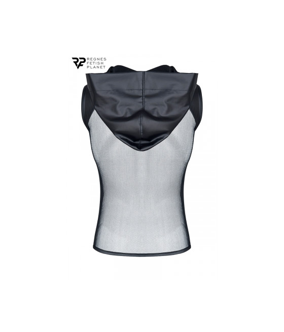 T-shirt à capuche en mesh - Regnes