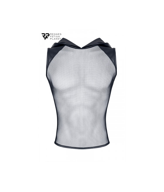 T-shirt à capuche en mesh - Regnes