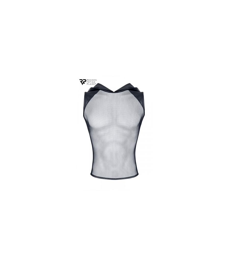 T-shirt à capuche en mesh - Regnes