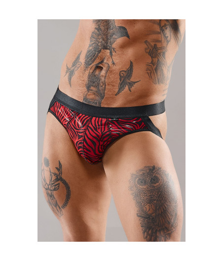 Jockstrap en tulle zébré - Regnes