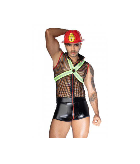 Costume pompier sexy 3 pièces - J lingerie