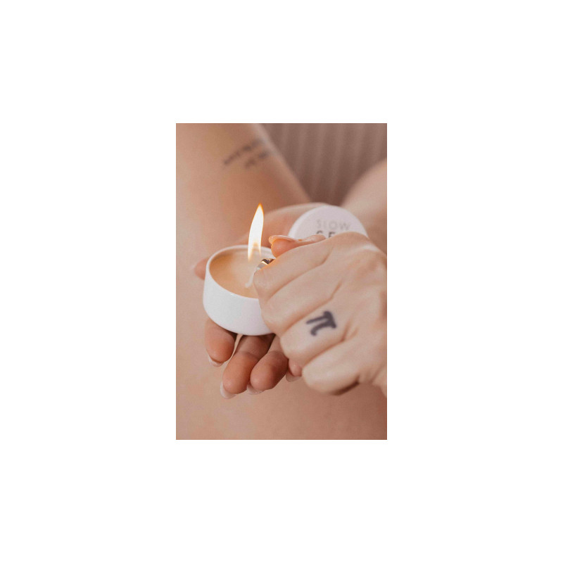 Bougie de massage Slow Sex 50g - Bijoux Indiscrets