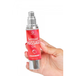 Huile de massage Fraise - Secret Play