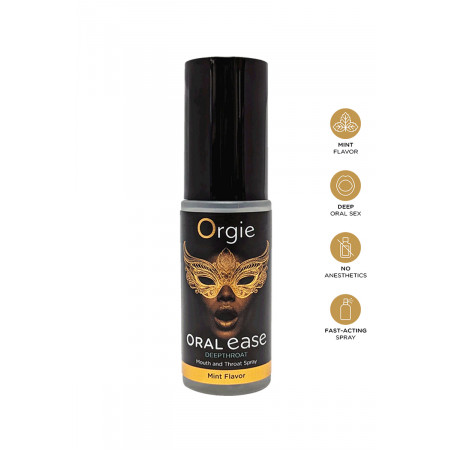 Spray gorge profonde Oral Ease - Orgie
