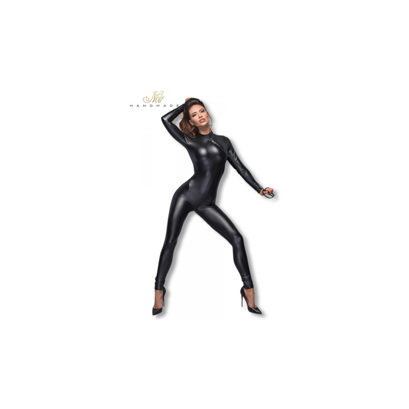 Combinaison intégrale F162 et laisse fetish