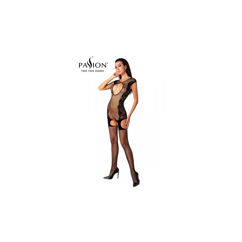 Combinaison résille BS082 - Noir