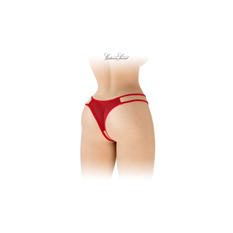 String rouge ouvert Victoria - Fashion Secret