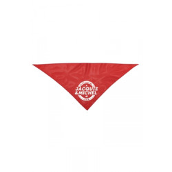 Bandana rouge Jacquie & Michel