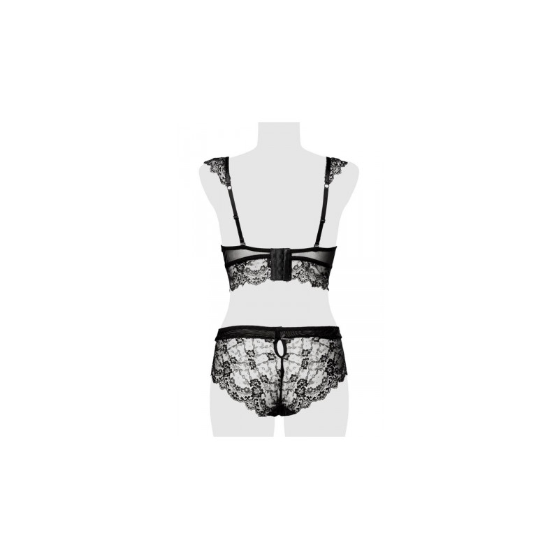 Ensemble culotte et balconnet dentelle - Grey Velvet