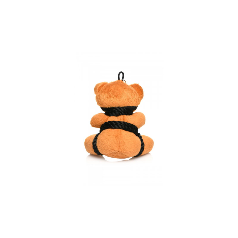 Porte-clés Teddy Bear en tenue Bondage