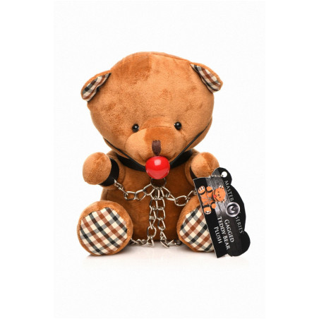 Ours en peluche bâillonné