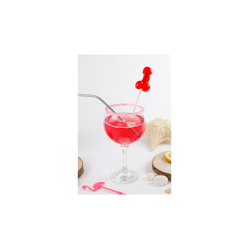 Sucette pénis daiquiri fraise avec alcool