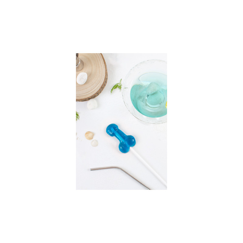 Sucette pénis gin tonic avec alcool