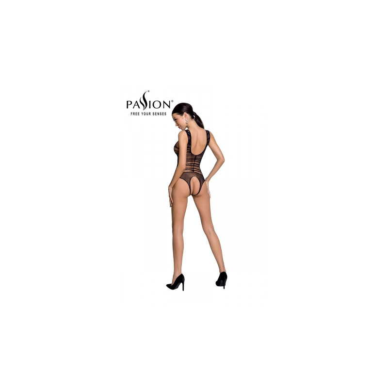 Body résille ouvert BS086 - Noir