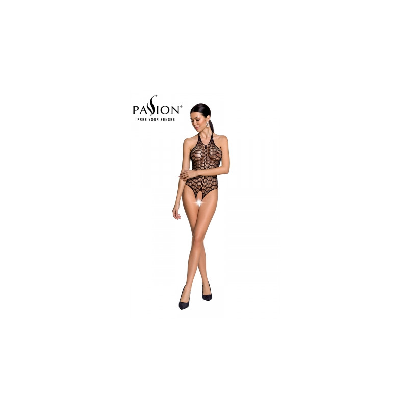 Body résille ouvert BS087 - Noir
