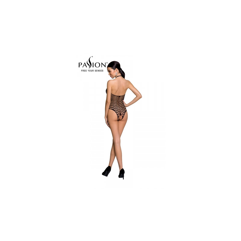 Body résille ouvert BS087 - Noir