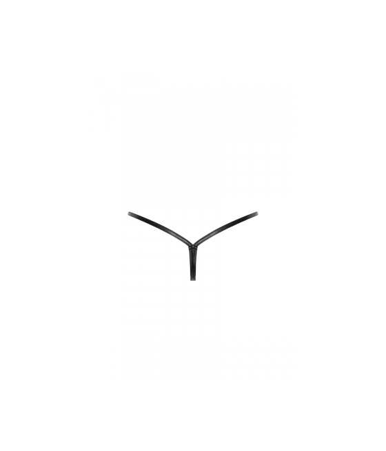 String stripper P012 wetlook effet croco