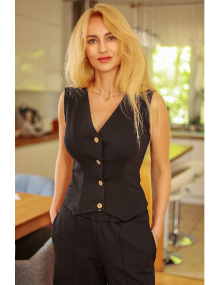 Gilet Élégant en Coton