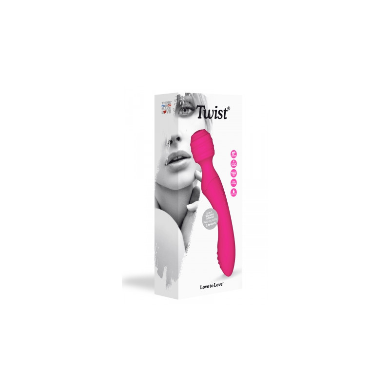 Vibromasseur 2 en 1 Twist