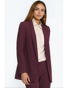 Veste Élégante Rouge