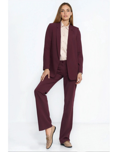 Veste Élégante Rouge