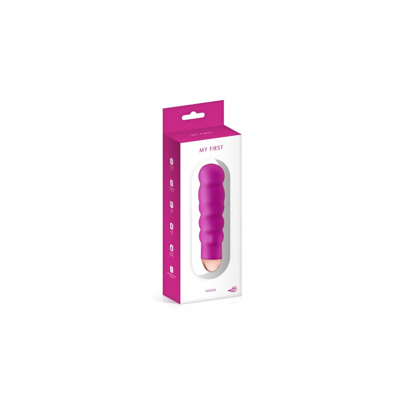 Vibromasseur rechargeable Giggle rose - My First