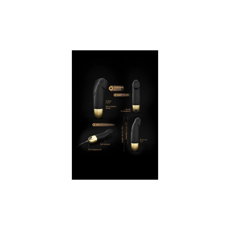 Vibro rechargeable Real Vibration gold S 2.0 - Dorcel
