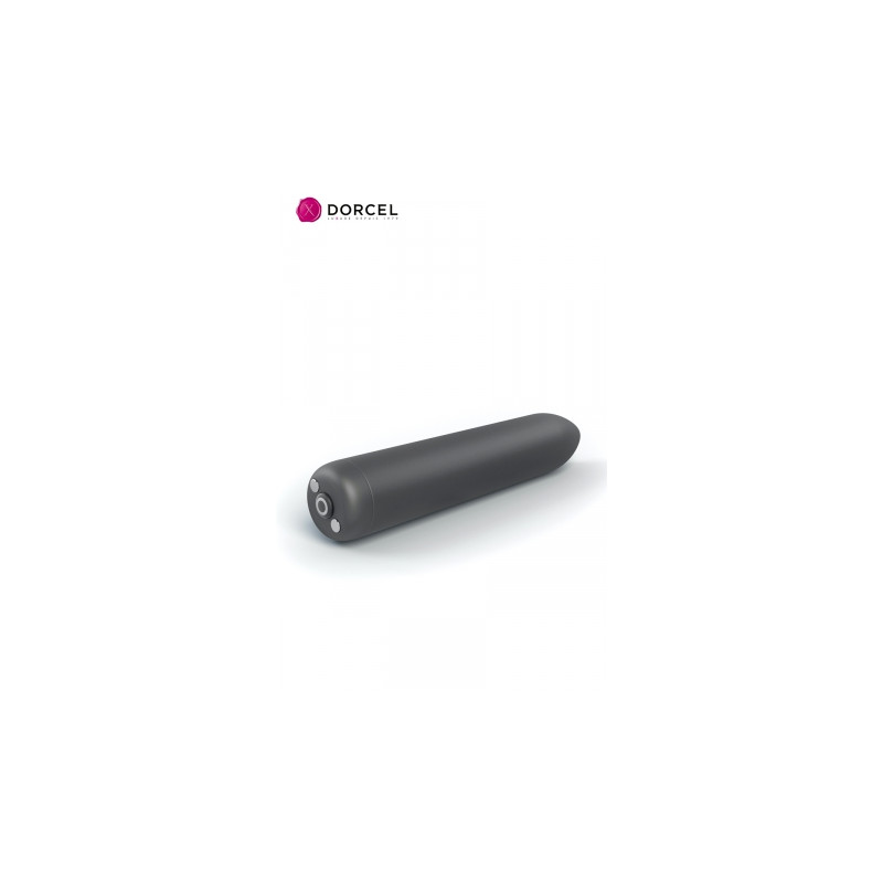 Mini vibro Rocket Bullet noir - Dorcel