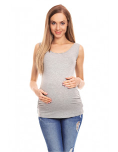 T-shirt de grossesse Gris