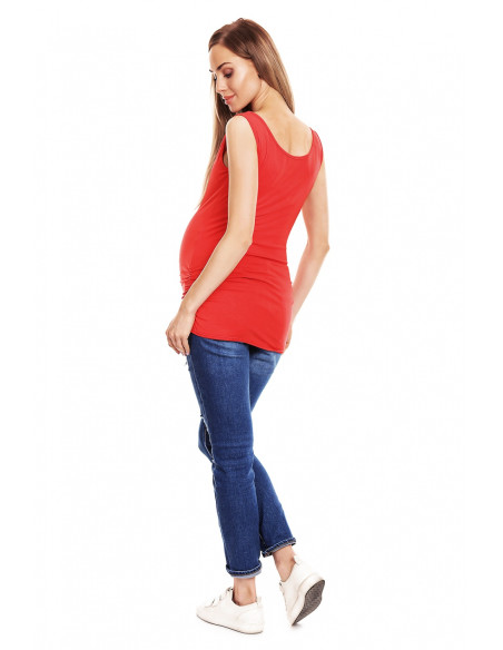 T-shirt de grossesse Rouge