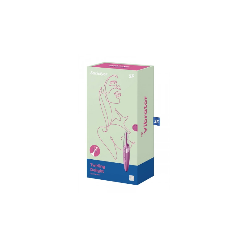 Stimulateur Twirling Delight Framboise - Satisfyer