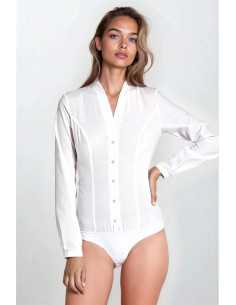 Body Classique en Coton Blanc